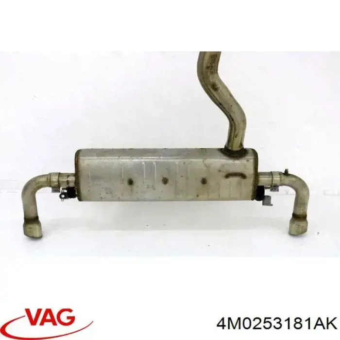 Глушник VAG 4M0253181AK ціна, від 253.33 USD