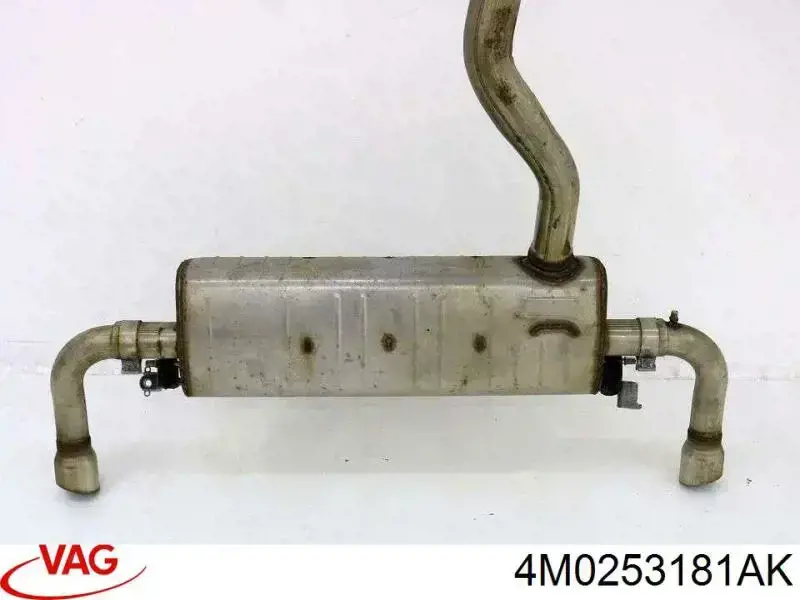 4M0253181AK VAG Середній глушник