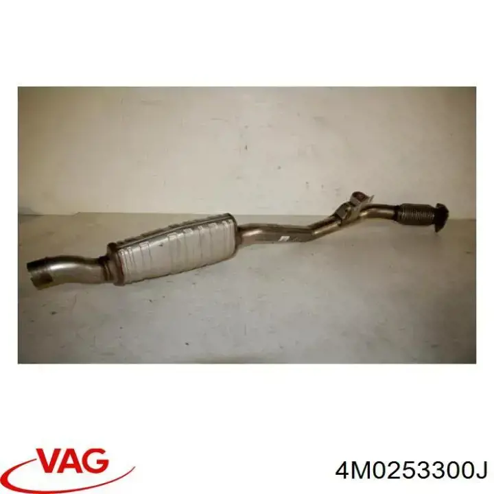 Глушник, передня частина 4M0253300J VAG