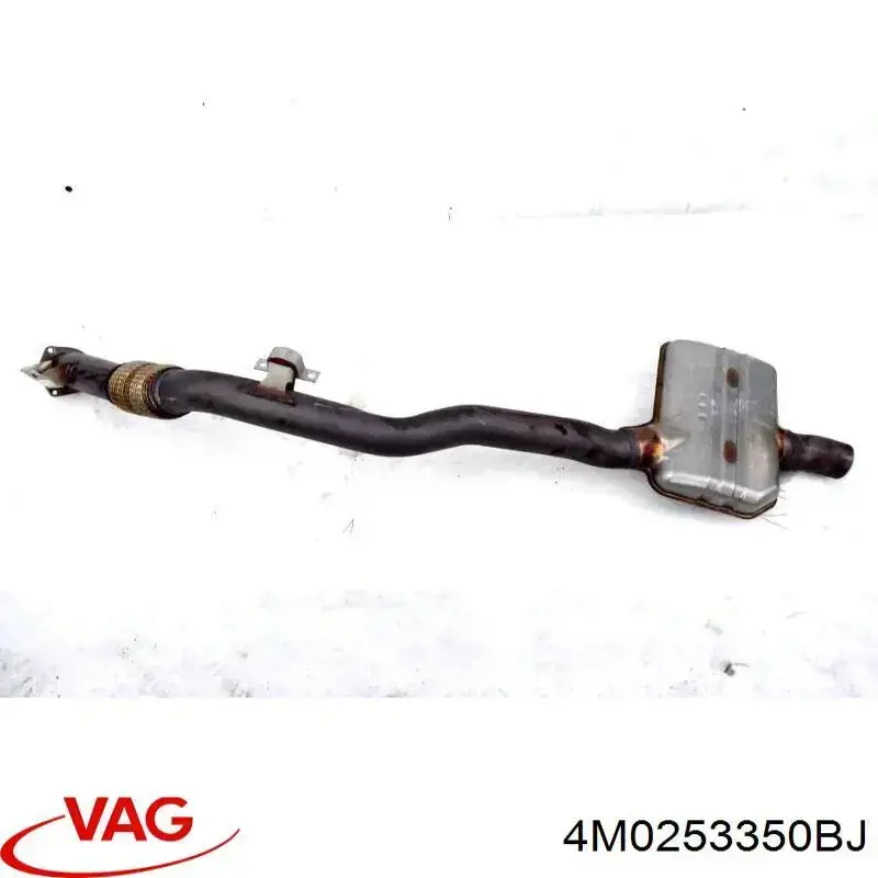 Глушник, передня частина VAG 4M0253350BJ ціна, від 281.21 USD