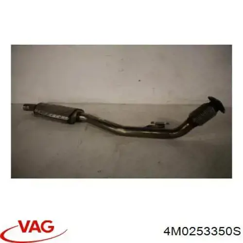 Глушник, передня частина VAG 4M0253350S ціна, від 466.10 USD