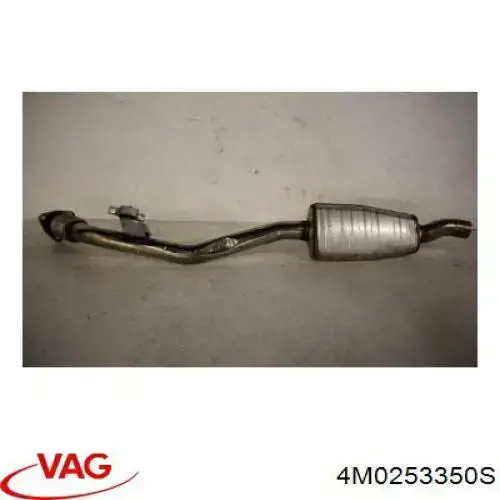 Купити 4M0253350S VAG Глушник, передня частина