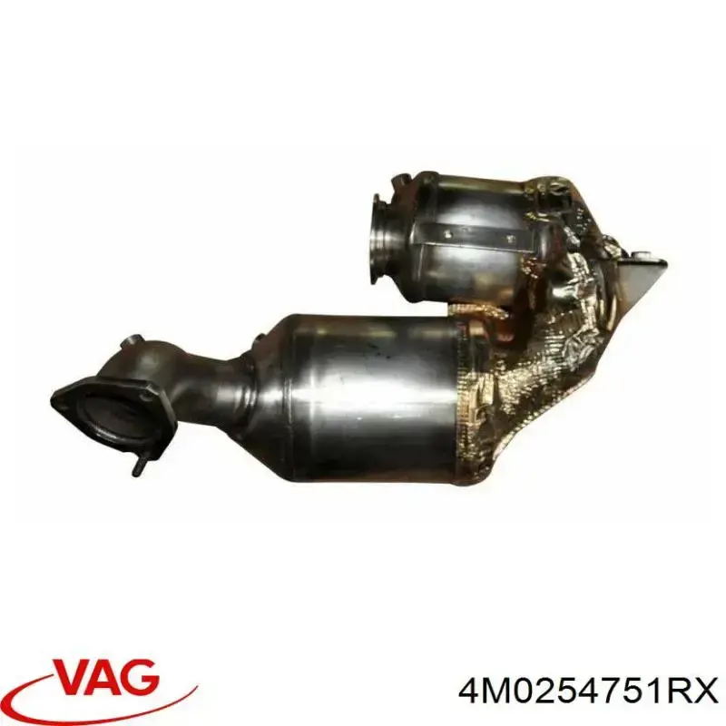 Фільтр системи відпрацьованих газів VAG 4M0254751RX ціна, від 623.58 USD