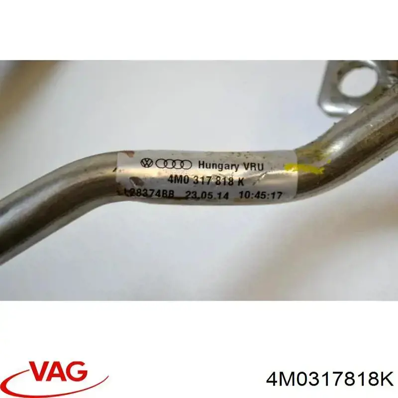 Шланг охолодження автоматичної коробки передач VAG 4M0317818K ціна, від 12.67 USD