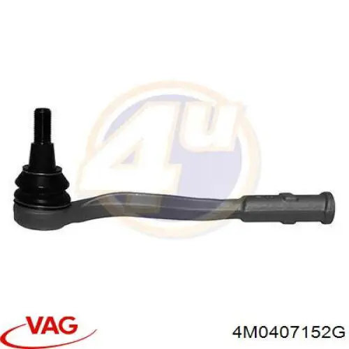 Правий важіль передній нижній підвіски VAG 4M0407152G