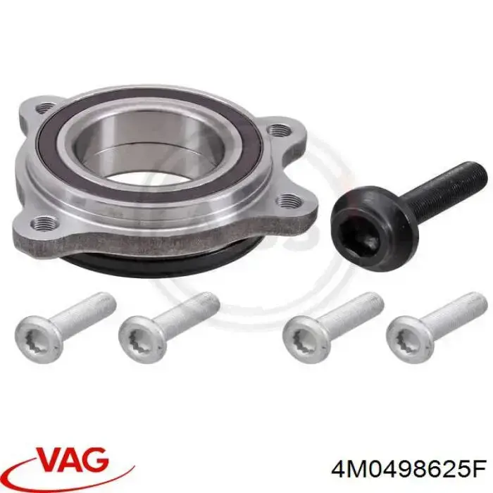 Комплект підшипник маточини передньої VAG 4M0498625F ціна, від 41.73 USD