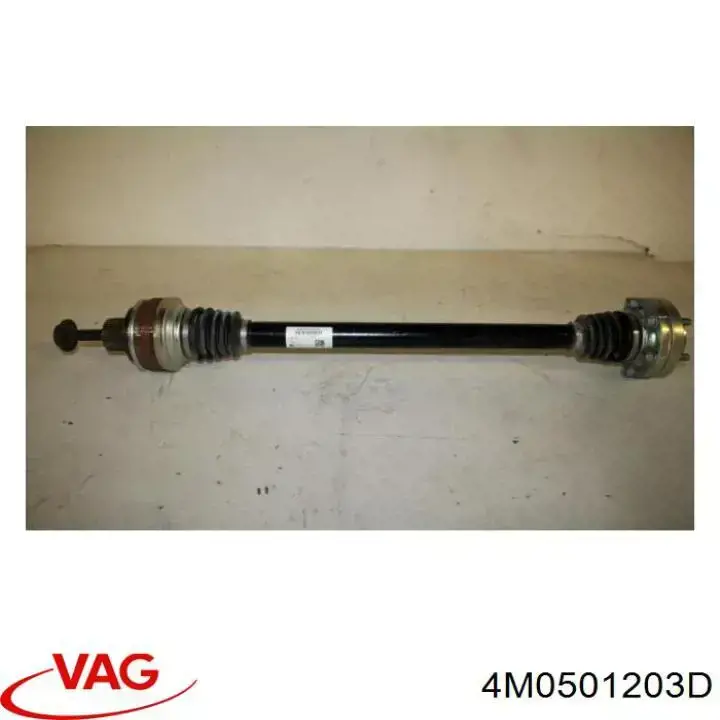 Купити 4M0501201D VAG Піввісь задня