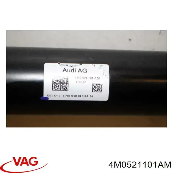Вал карданний задній, у зборі Vika 55211009501 ціна, від 39.44 USD