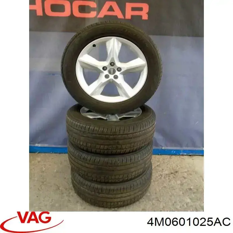 Купити 4M0601025AC VAG Диски колісні литі (легкосплавні, титанові)