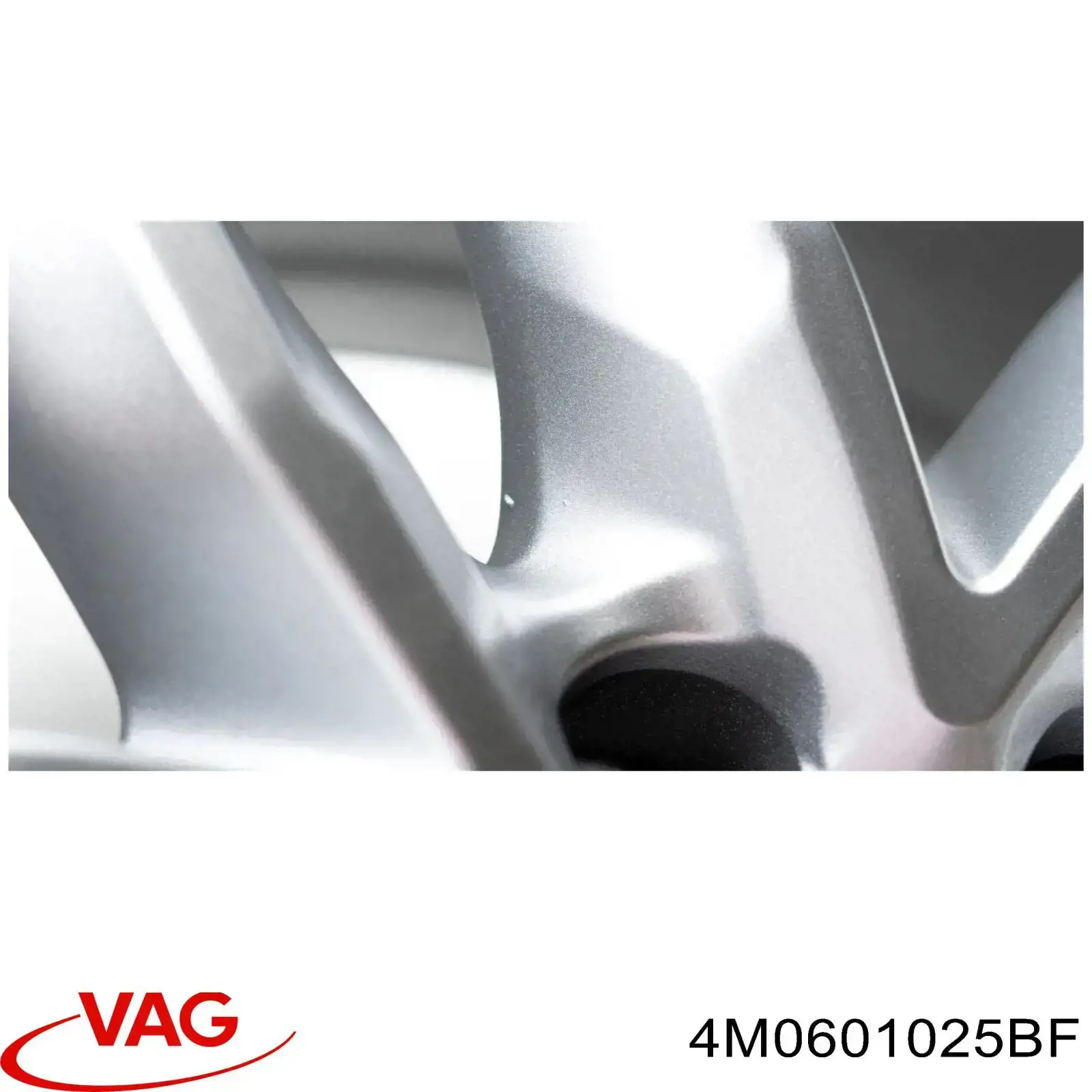 4M0601025BF VAG Диски литі (легкосплавні, титанові)