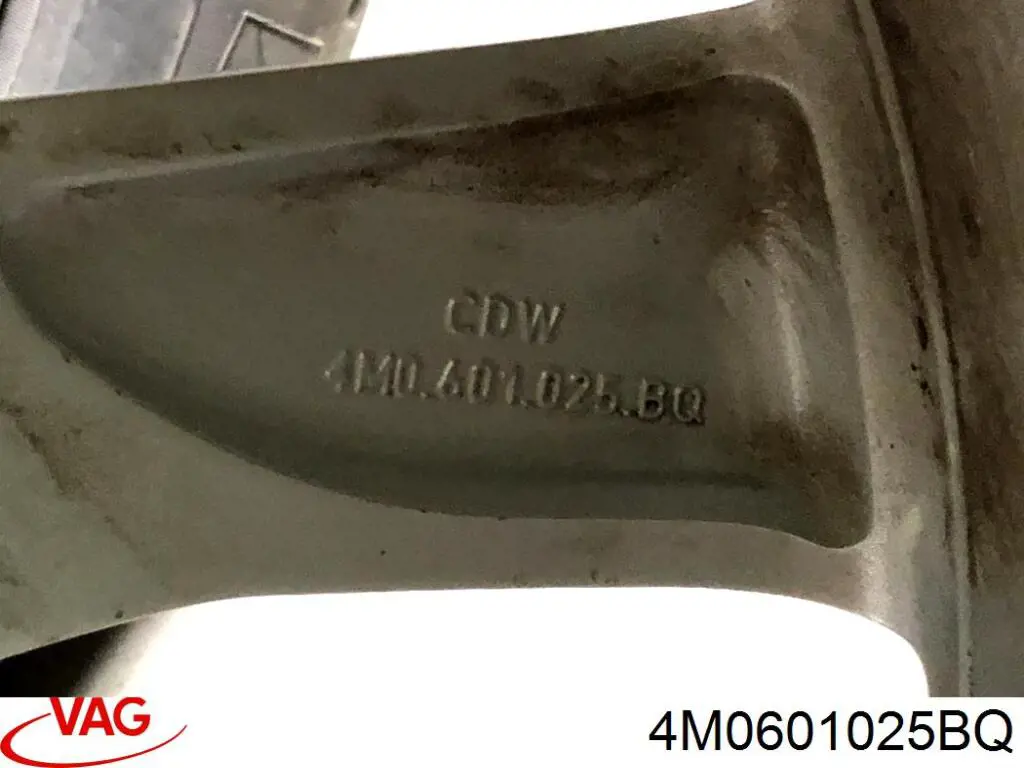 Диски колісні литі (легкосплавні, титанові) VAG 4M0601025BQ ціна, від 276.82 USD