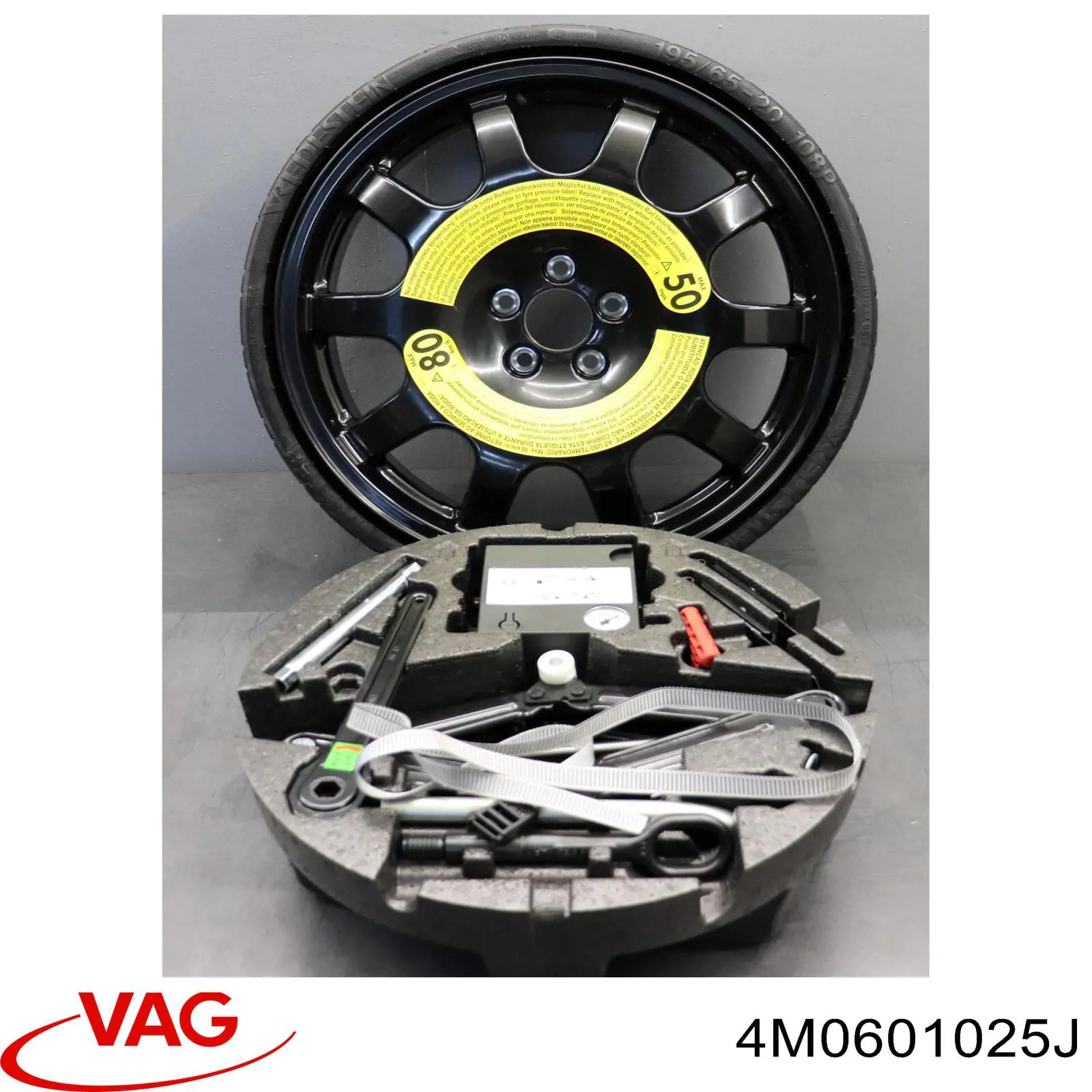4M0601025J VAG Диски колісні литі (легкосплавні, титанові)