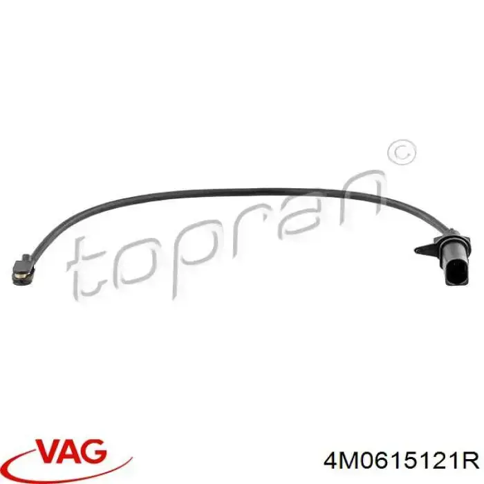 Купити 4M0615121R VAG Сигналізатор знос гальмівних колодок