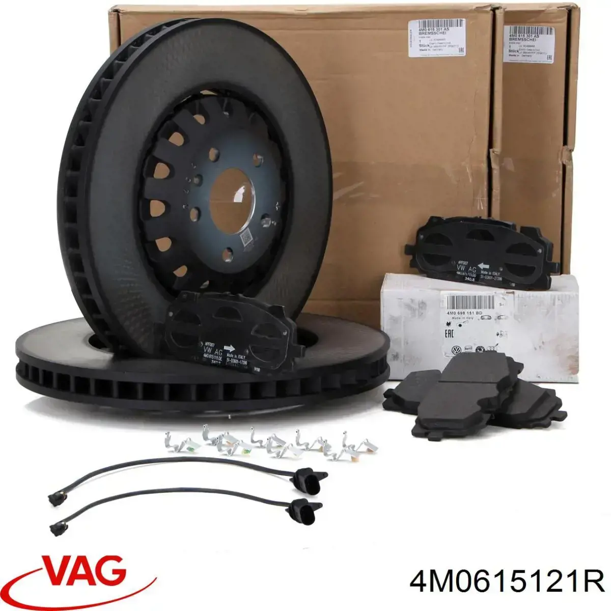 4M0615121R VAG Датчик зносу гальмівних колодок