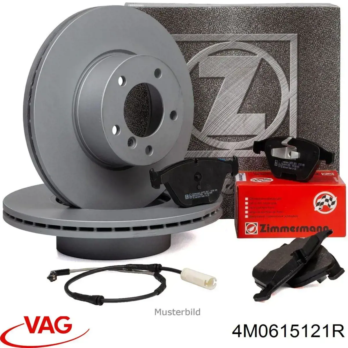 Сенсор зносу VAG 4M0615121R ціна, від 13.18 USD