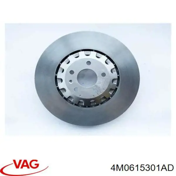 Гальмівні диски передні 4M0615301AD VAG