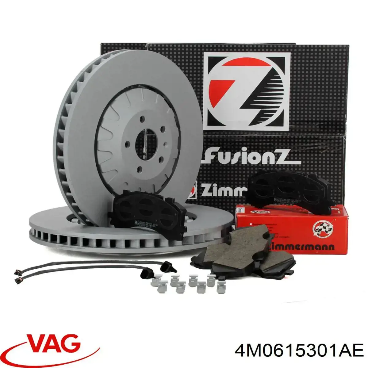 Диск переднього гальма VAG 4M0615301AE ціна, від 448.06 USD