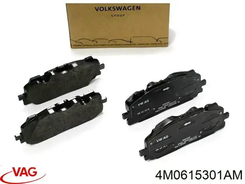 Диск переднього гальма VAG 4M0615301AM ціна, від 467.26 USD