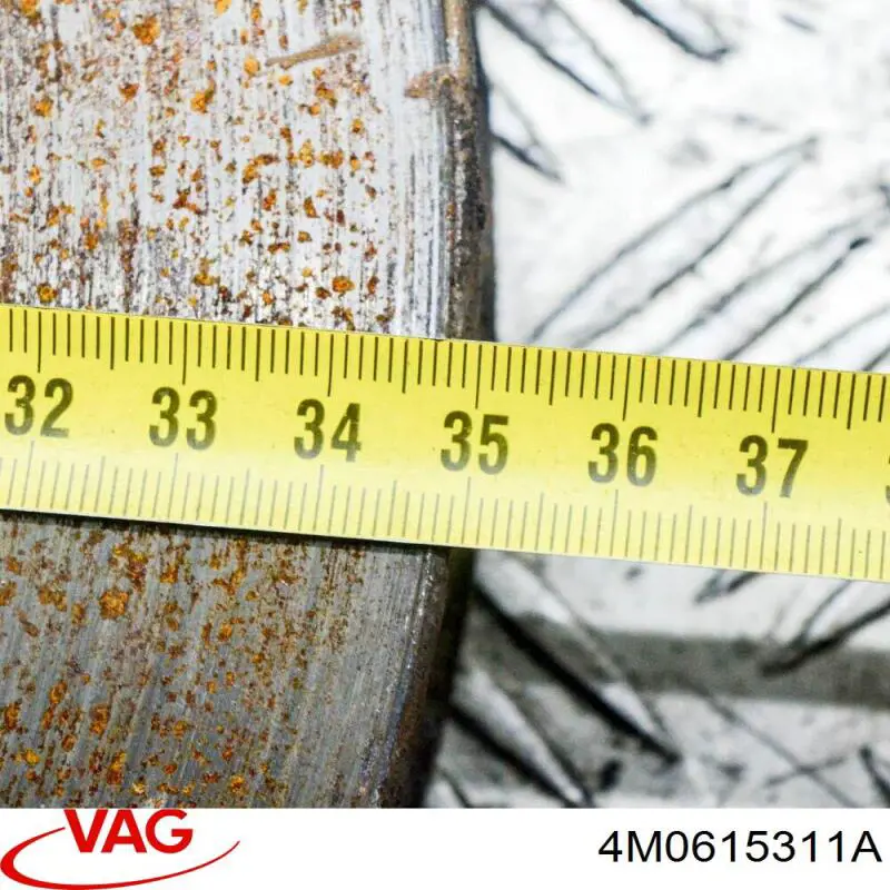 Купити 4M0615311A VAG Захист гальмівного диска, переднього, лівого