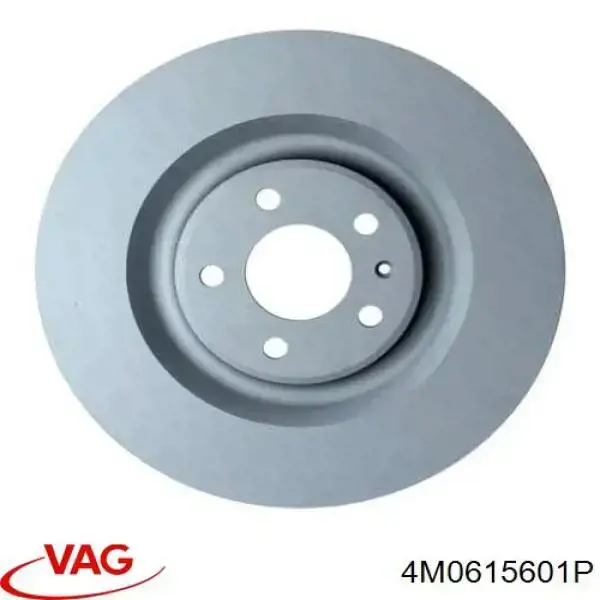 4M0615601P VAG диск гальмівний задній
