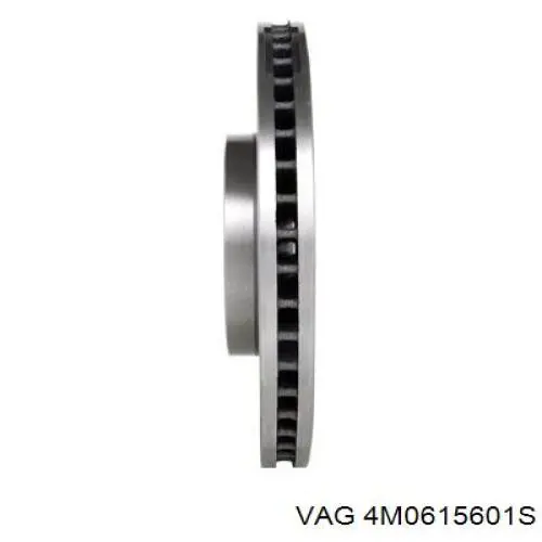 Диск переднього гальма VAG 4M0615601S ціна, від 48.14 USD
