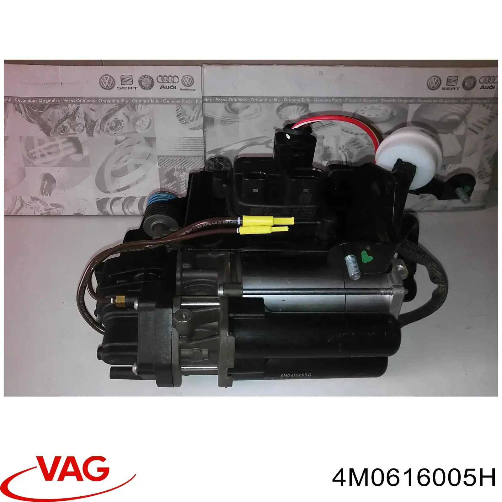 Компресор пневмопідкачкою (амортизаторів) VAG 4M0616005H ціна, від 372.16 USD