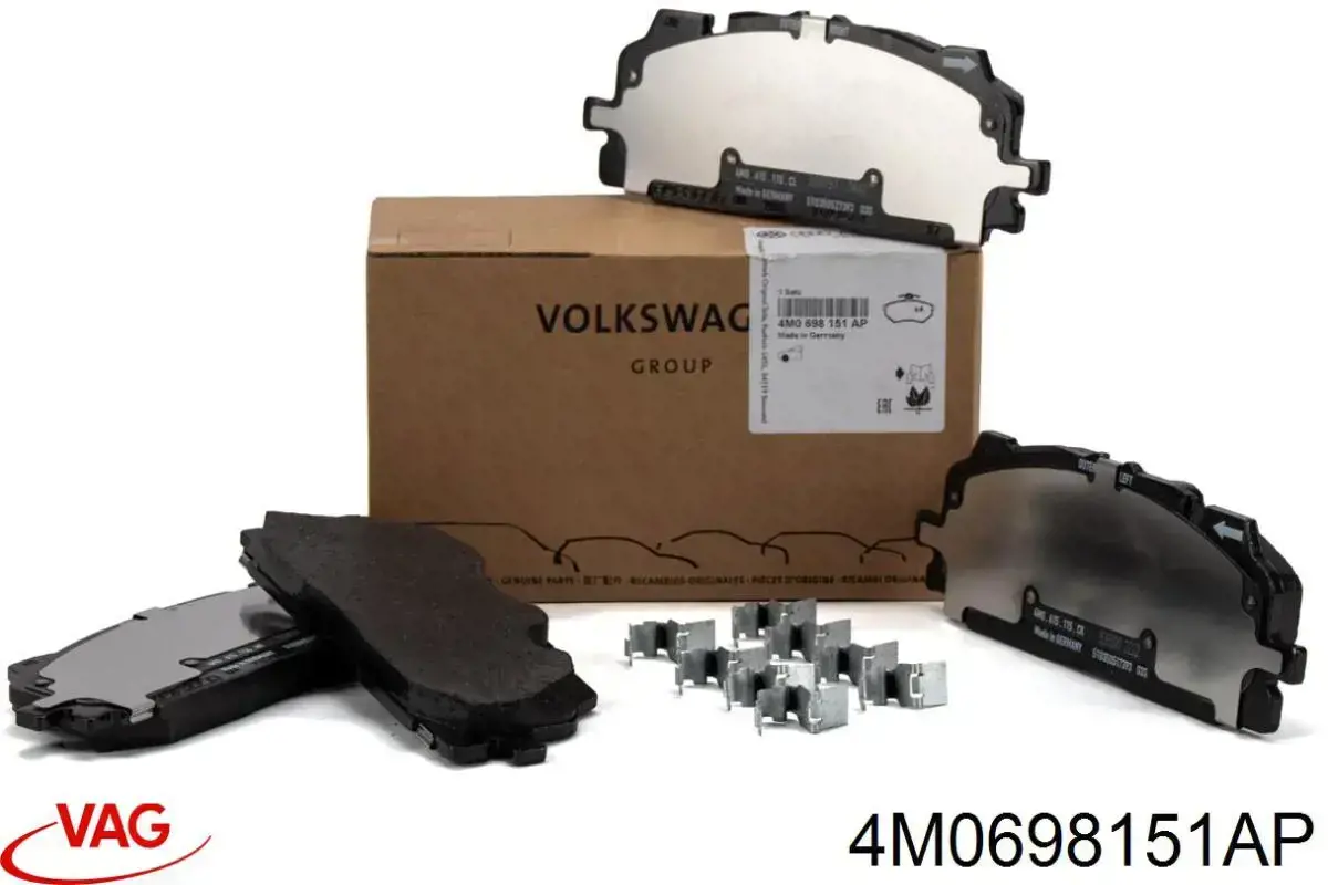 Гальмівні колодки VAG 4M0698151AP ціна, від 99.94 USD
