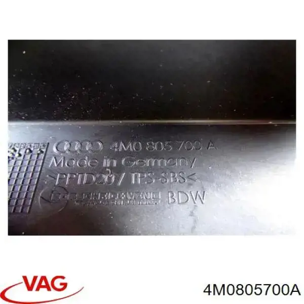 Заглушка жабо збоку VAG 4M0805700A ціна, від 17.25 USD