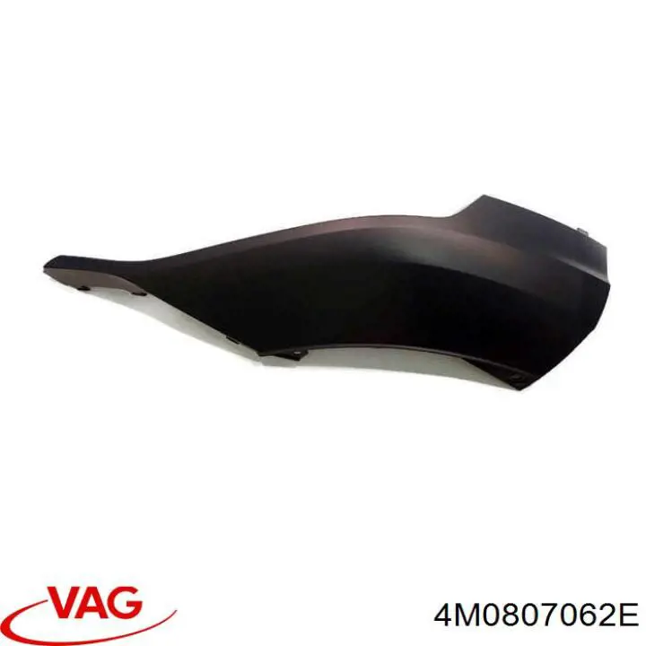 Спойлер переднього бампера, правий VAG 4M0807062E ціна, від 44.33 USD
