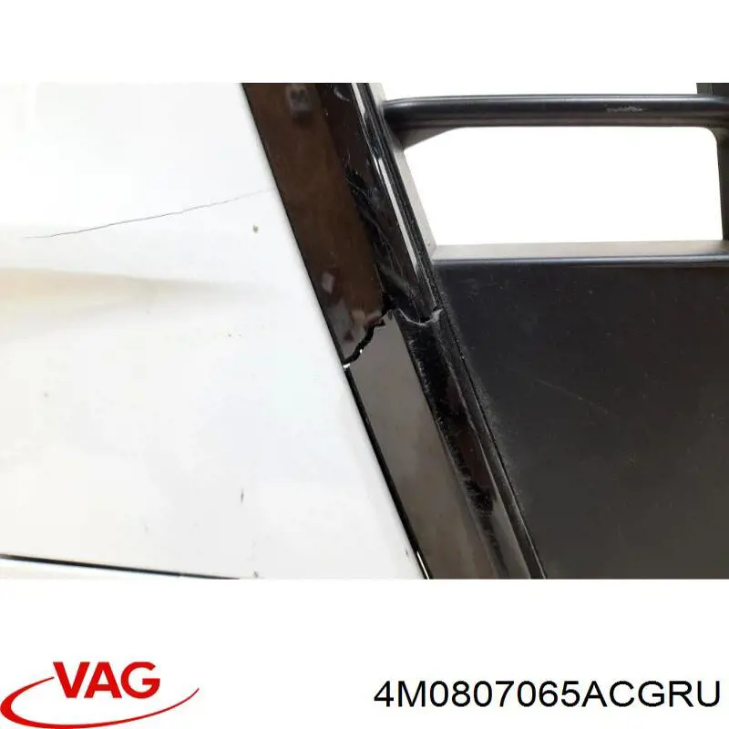 4M0807065ACGRU VAG Бампер передній в зборі