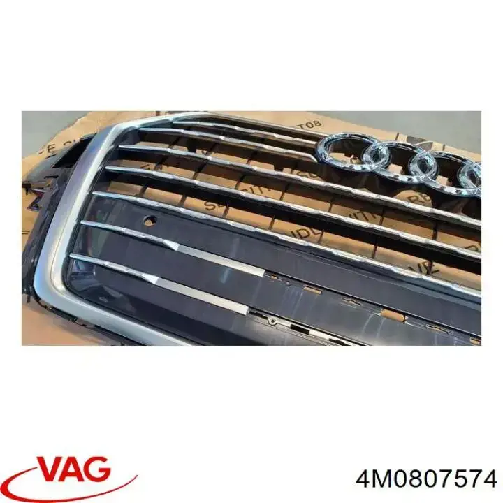 Купити 4M0807574A VAG Абсорбер (наповнювач) бампера заднього