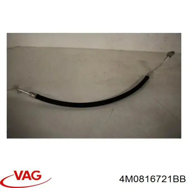 4M0816721BB VAG Шланг кондиціонера, від компресора до радіатора
