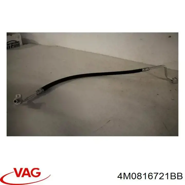 Шланг кондиціонера, від компресора до радіатора VAG 4M0816721BB ціна, від 101.35 USD