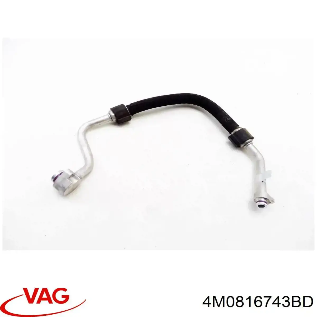 4M0816743BD VAG Шланг кондиціонера, від випарника до компресора