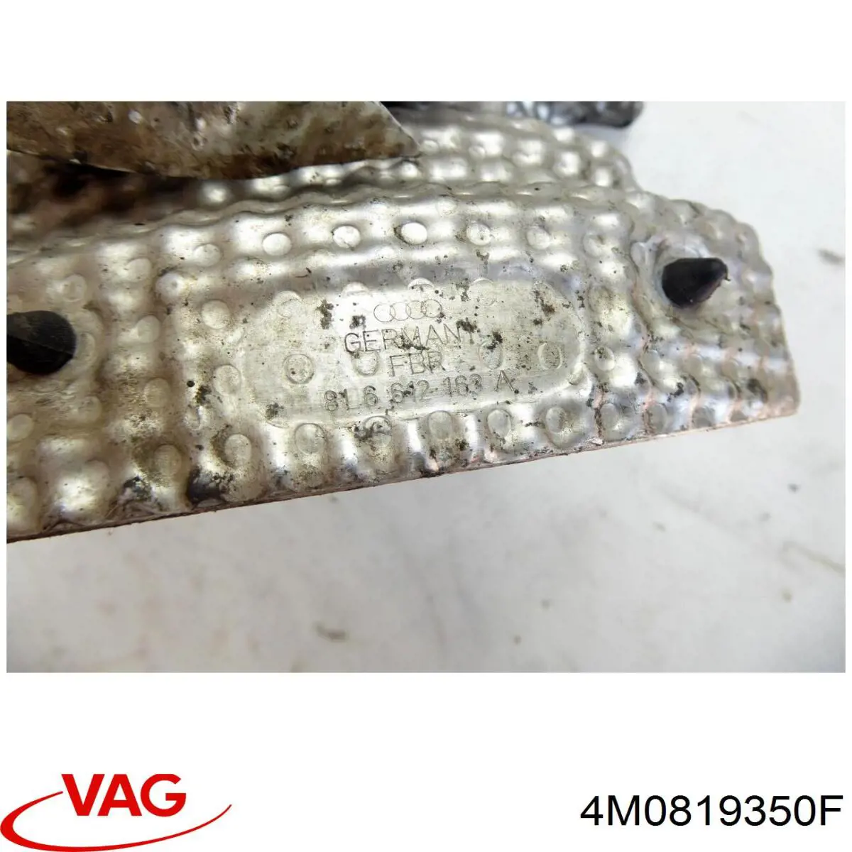 Купити 4M0819350F VAG Шланг грубки/обігрівача