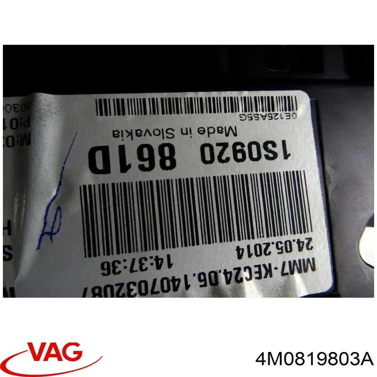  4M0819803A VAG
