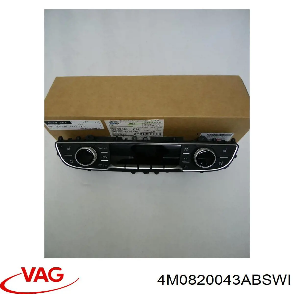 Регулятор вентилятора обігрівача VAG 4M0820043AB ціна, від 92.80 USD