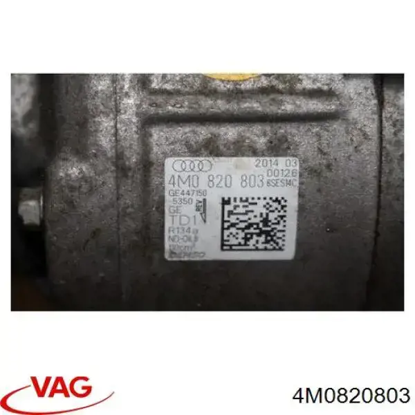4M0820803 VAG компресор кондиціонера
