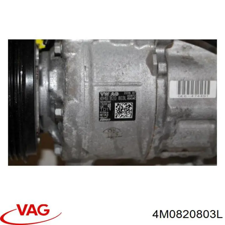 Компресор системи кондиціювання VAG 4M0820803L ціна, від 295.41 USD