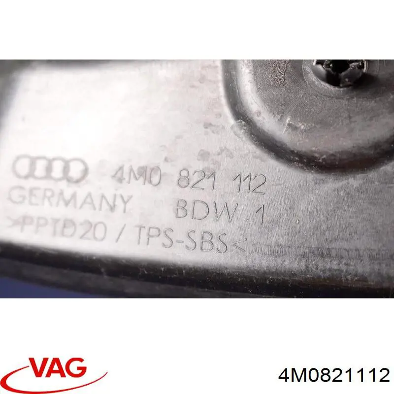 Ущільнювач крила VAG 4M0821112 ціна, від 6.47 USD