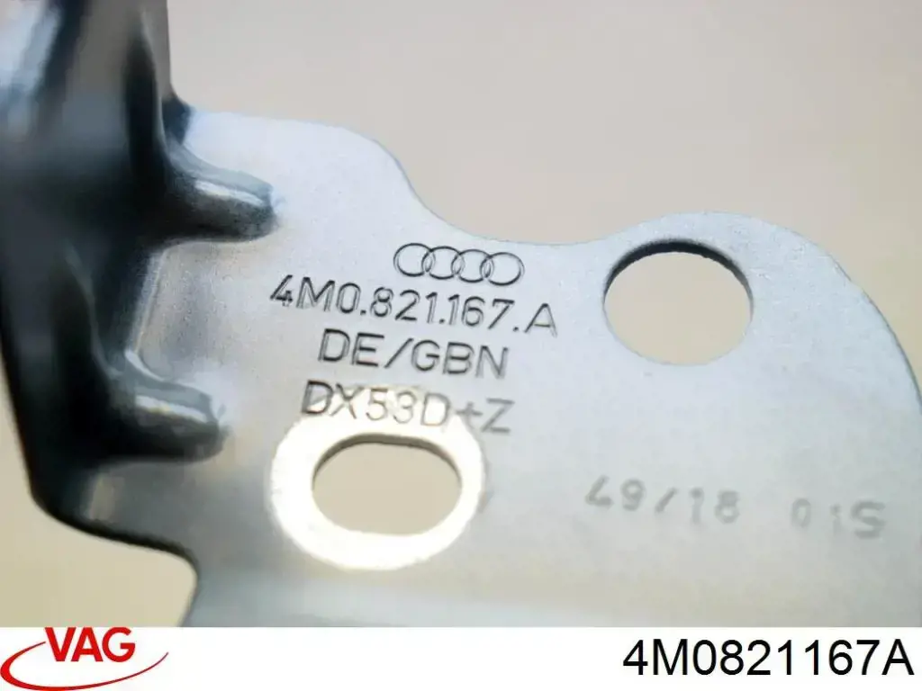 Кронштейн кріплення крила переднього правого, задній VAG 4M0821167A ціна, від 12.84 USD