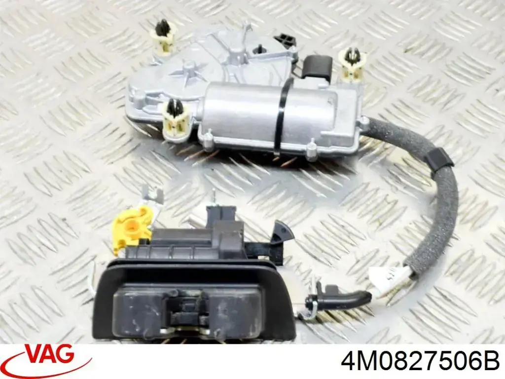 Купити 4M0827506C VAG Замок 3/5-х дверей, задній