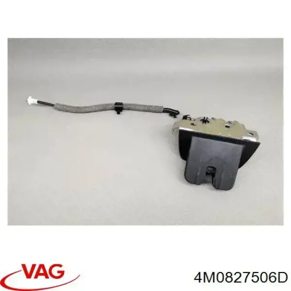 Купити 4M0827506D VAG Замок 3/5-х дверей, задній
