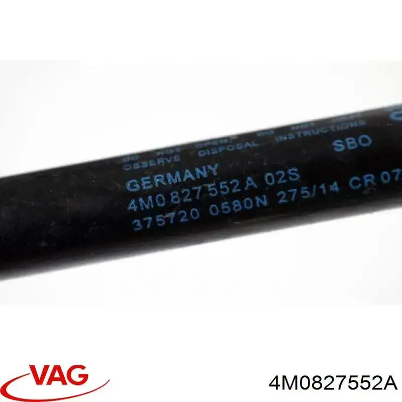 Амортизатор багажника 4M0827552A VAG