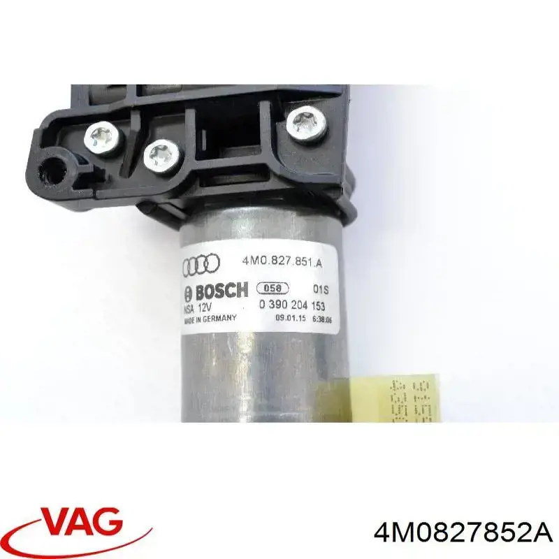 4M0827852A VAG Мотор-привод відкриття/закриття кришки багажника