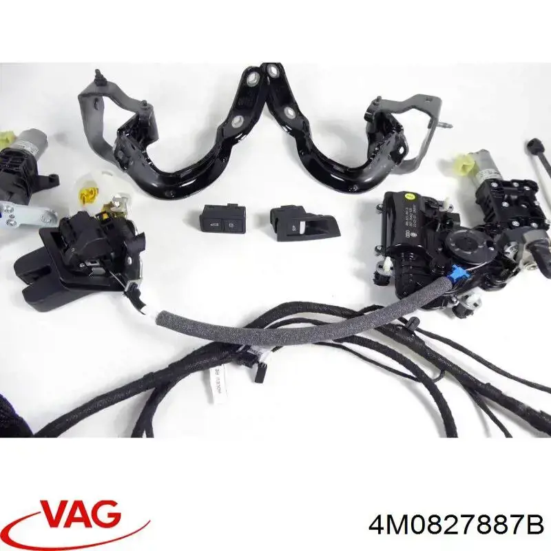 Мотор-привід відкр/закр. замка багажника/двері 3/5-ї 4M0827887B VAG