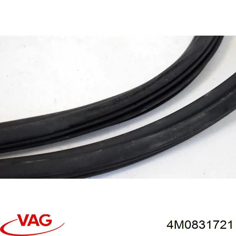 Купити 4M0831721B VAG Ущільнювач двері передньої (на кузові)