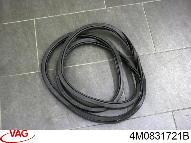 Ущільнювач двері передньої (на кузові) 4M0831721 VAG