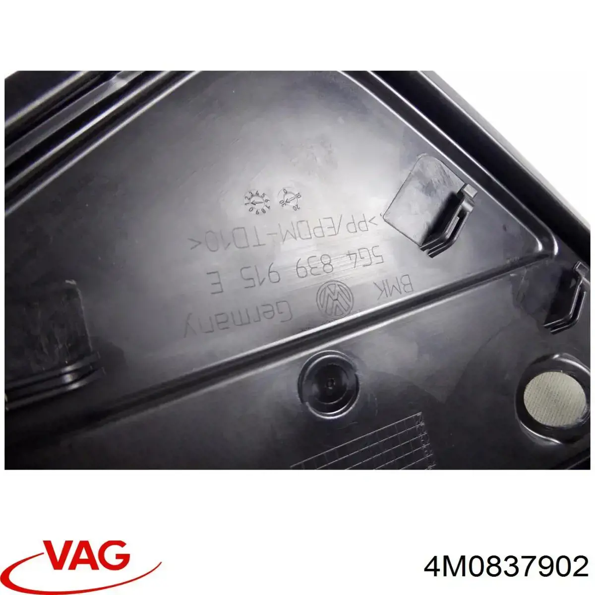 Купити 4M0837902 VAG Накладка передніх дверей, правої, вертикальної