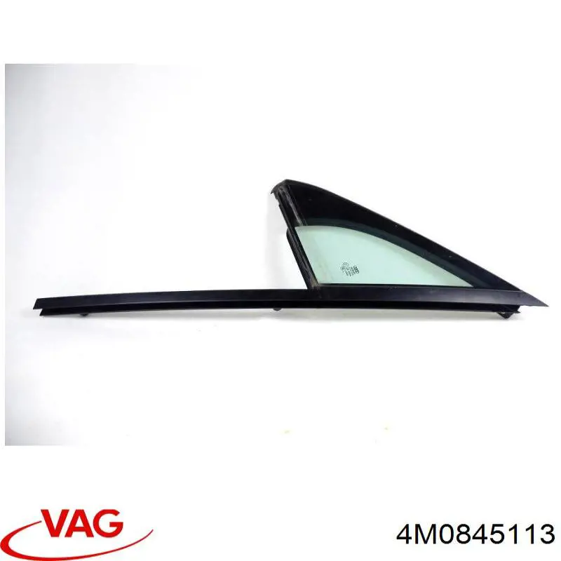 Скло-кватирка двері, передній, лівій VAG 4M0845113 ціна, від 12.65 USD